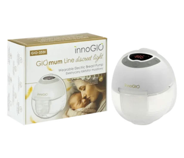InnoGIO Laktator elektryczny muszlowy GIOmum Line Discreet Light - 1360130 - zdjęcie 2
